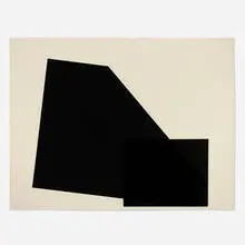 Joel Shapiro, Untitled, 1981, screenprint on Japon paper