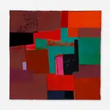 Steven Johanknecht, Untitled (Abstract Composition), 2009, oil on panel