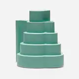 Lapislazzuli teapot (from the Indian Memory series) by Ettore Sottsass, glazed earthenware, sold Feb 2024