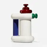 Cherries teapot (from the Indian Memory series) by Ettore Sottsass, glazed earthenware, sold Feb 2024