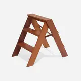 Rud. Rasmussens Snedkerier, Folding step ladder, c. 1985, teak