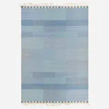 Flatweave carpet by Marianne Richter, c. 1945, hand-woven wool, sold Nov 2025