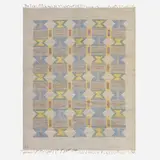 Judith Johansson, Flatweave carpet, c. 1955, hand-woven wool