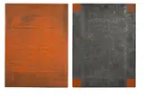 Bad Honnef Multiple“/ „Ohne Titel by Günther Förg, 1998, 2 Multiples: jeweils Acryl auf Blei, auf Holz aufgezogen, sold May 2013