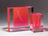 Flower Vase #2; Flower Vase #3 (2) by Shiro Kuramata, 1989, Ishimaru Co., Ltd, sold Nov 2018