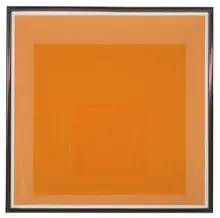 Josef Albers, Study for Homage to the Square: Unhurried, 1965, Oil on panel
