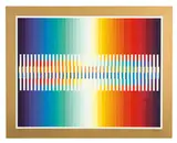 Colour Composition by Yaacov Agam, Color screenprint on wove paper, sold Nov 2018