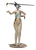 Patti Warashina, Paint Swirler (from Four-Foot Figures Series)
