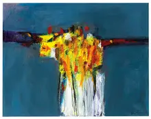Harvey Hurley, Parting of the Ways, 2004, Mixed-media on canvas