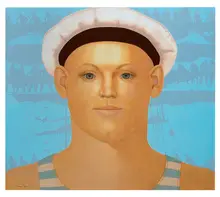 Heinz Rabbow, Sailor, 2005, Tempera on panel
