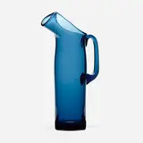 Wilhelm Braun-Feldweg, Tall Jagdhaus pitcher, c. 1955, hand-blown glass