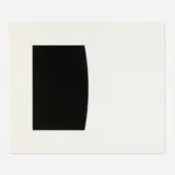 Canigou (from the Third Curve series) by Ellsworth Kelly, 1973-76, lithograph with debossing on BFK Rives, sold Feb 2024