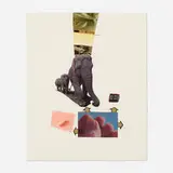 Robert Rauschenberg, Horsefeathers Thirteen-XV, 1972, offset lithograph, screenprint, pochoir, unique collage and embossing on Moulin du Verger du Puymoyen handmade