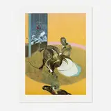 Study for Bullfight No. 2 by Francis Bacon, offset lithograph in colors, sold Feb 2024