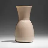 Lattimo vase by Carlo Scarpa, 2014, hand-blown glass, sold Feb 2024