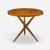 Occasional table, model 1752 by T. H. Robsjohn-Gibbings, 1953, mahogany, sold Jan 2024