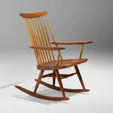 George Nakashima, New Chair Rocker with Arms