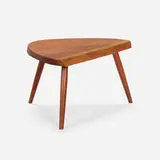 Wepman table by George Nakashima, 1961, American black walnut, sold Jan 2024
