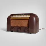 Rca Victor, Radio, model 66X1, 1946, Bakelite, plastic