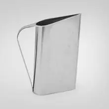 Peter Müller-Munk, Normandie pitcher, 1935, chrome-plated brass