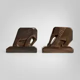 Margaret J. Postgate, Elephant Push-Pull bookends, c. 1929, glazed stoneware