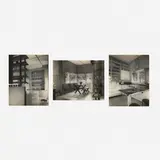 William Keck, Halcyon House photographs, collection of three, 1941, gelatin silver print