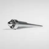 Studebaker, Hood ornament, model XO-421, c. 1948, chrome-plated metal