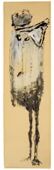 Kenneth Armitage, Ohne Titel, 1957, Pinsel in weißer und schwarzer Tusche