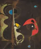Otto Greis, Ohne Titel, 1951, Öl auf Leinwand