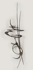 Carmelo Cappello, Ohne Titel (Wandobjekt), 1966, Bronze mit brauner und schwarzer Patina. Höhe: 179 cm (70 ½ in.)