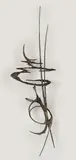 Carmelo Cappello, Ohne Titel (Wandobjekt), 1966, Bronze mit brauner und schwarzer Patina. Höhe: 179 cm (70 ½ in.)