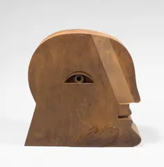 Kopf by Horst Antes, 1977, Stahl, geschweißt, mit Rostpatina. Höhe: 45 cm (17 ¾ in.), sold May 2013