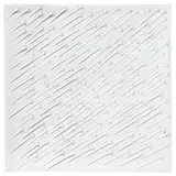 Weißer Regen by Günther Uecker, 1968, Weißes Porzellanrelief mit Nagelstruktur, sold Dec 2016
