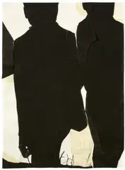 Jean-Charles Blais, Ohne Titel, 2011, Gouache, Bleistift und Montage, mit Stecknadeln auf Papier montiert