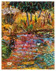Jim Waid, Lagoon, 1999, Acrylic on canvas