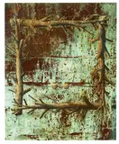 Keith Milow, Balls and Rods, 1990, Mixed-media on copper