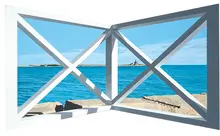 Warner Friedman, Rhode Island Light, 1995, Acrylic on canvas