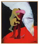 Fritz Scholder, Carnival #7, 1988, Oil on canvas