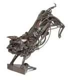 Dirk Dubois, Junk Bull, c. 2005, Forged steel