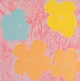 Andy Warhol, Flowers, 1970, Screenprint
