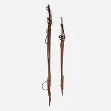 Door handles from Rosecliff, Inc., New York by Albert Paley, 1994, formed and fabricated steel with a natural finish, sold Jan 2024