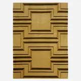 Medium pile carpet by Contemporary, hand-knotted wool, sold Jan 2024