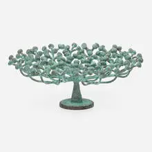 Douglas Ihlenfeld, Geometree, 2023, bronze, copper
