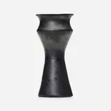 Vase by George E. Ohr, 1898-1910, glazed earthenware, sold Jan 2024
