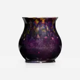 George E. Ohr, Vase, 1895-96, glazed earthenware