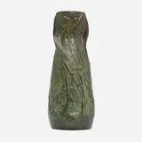 Van Briggle Pottery, Vase with daffodils, 1908-11, glazed earthenware