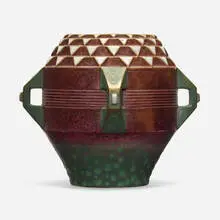 Paul Dachsel, Amphora vase, c. 1906, glazed earthenware