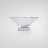 Walter Dorwin Teague, Footed bowl, c. 1939, glass