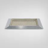 Norman Bel Geddes, Manhattan tray with flower holder