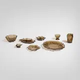 Reuben Haley, Collection of Ruba Rombic tableware